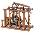 Model of a Mobile Pump Steam Engine by Brendel