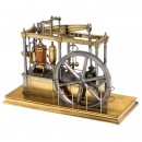 Live-Steam Model of a 6-Column Beam Engine 