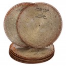 21 32-Inch Lochmann Discs, c. 1900