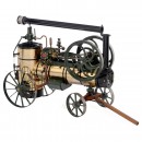 1 1/2-Inch Live-Steam Model of a French Merlin Portable Agricult