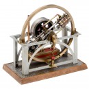 2-Inch Scale Working Model of a Rotating Single-Cylinder Steam E
