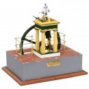 1:12 Scale Model of a High-Pressure Steam Engine Designed by Dr.