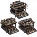 3 Remington Typewriters for Restoration or Spare Parts