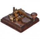 Camelback Morse Key by Caminada, c. 1870