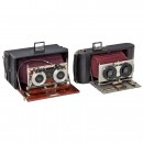 Ernemann Heag IV Stereoskop and Lloyd Stereo-Panorama Cameras, c