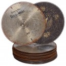 60 Symphonion 25 ¼-Inch Discs, c. 1900
