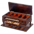 Musical Square Piano Cigarette Box, c. 1880