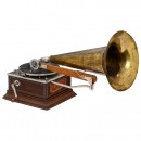 Victor C Traveling-Arm Horn Gramophone, 1901