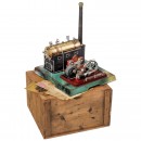 Märklin No. 4097/91/9 Steam Engine with Dynamo and Switchboard, 