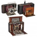 3 Early Rollfilm Cameras