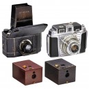 4 American Rollfilm Cameras
