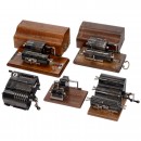 4 Spoked-Wheel Calculating Machines and a Demonstration Model