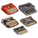 3 Demonstration Models and 2 Portable Typewriters