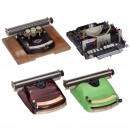 3 Typewriters and a Demonstration Model