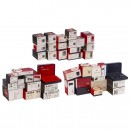 41 Assorted Leica Boxes, Cases and Packaging Material