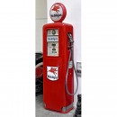 Mobilgas Station Pump with Globe sign