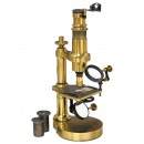 Brass Microscope by Dr. Arthur Chevalier, c. 1860