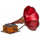 Hawthorne and Sheble Busy Bee Grand Disc Gramophone, c. 1906