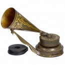Rare Stollwerck Eureka Toy Gramophone, 1903 onwards