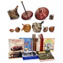 Spinning Toys and Literature on Antique Toys