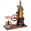 Bing Steam Engine with Wilesco Carousel