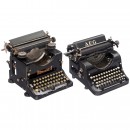 2 German Typewriters