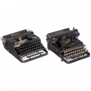 2 Rare Portable Typewriters