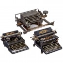 3 Mechanical Typewriters