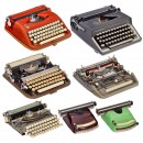 4 Demonstration Models and 5 Typewriters