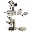 2 Laboratory Microscopes, c. 1965