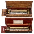 2 Key-Wind Musical Boxes for Restoration, c. 1850