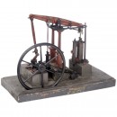 Working Model of a Walking Beam Steam Engine, c. 1880