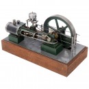 Live-Steam Model of a Single-Cylinder Horizontal Mill Engine, c.