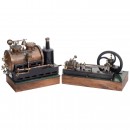 Live-Steam Model of a Single-Cylinder Horizontal Mill Engine wit