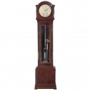 English Mercury Pendulum Longcase Astronomical Regulator Clock, 