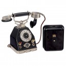 German Wall Telephone by Tefag, c. 1925