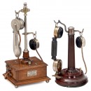 2 French Desk Telephones