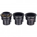 3 Lenses for Eclair Studio Cameras