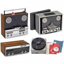 2 Tape Recorders, an Amplifier and Accessories by Revox