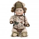 Armand Marseille Asian Bisque Baby Doll, c. 1920