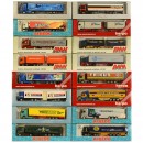 Large Collection of 1:78 Scale Trucks