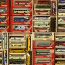 Large Collection of 1:78 Scale Model Buses