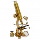 Rare English Microscope by Thomas Cooke & Sons, c. 1860