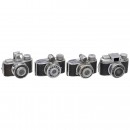 4 Miniature Rollfilm Cameras (14 x 14 mm)