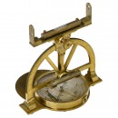Early Wilton & Co Brass Miner's Dial and Theodolite, c. 1840