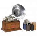 Pathé Coq Cylinder Phonograph Model 1, c. 1905