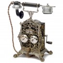 Very Rare Deluxe Telephone by Elektrisk Bureau Kristiania, c. 18