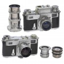 Contax II and III Cameras and 5 Lenses