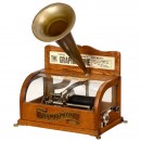 5-Cent Columbia Graphophone Model BS Coin-Operated Phonograph, c