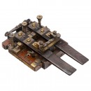 Rare Double Telegraph Key, c. 1850